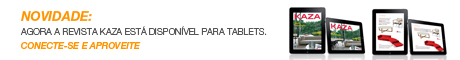 Revista Kaza disponível para tablets