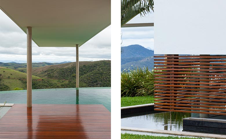 Em Araras, região serrana do Rio, David Bastos coreografou as linhas arquitetônicas dessa casa de veraneio em sintonia fina com a paisagem