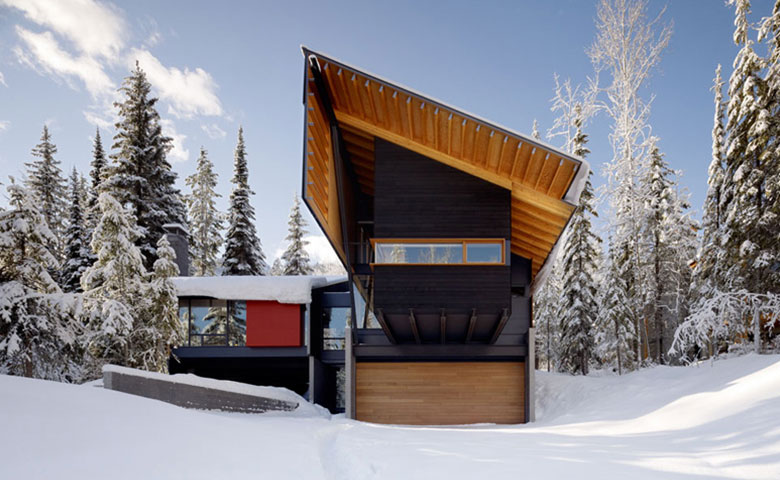 Casa de férias em resort de esqui canadense;