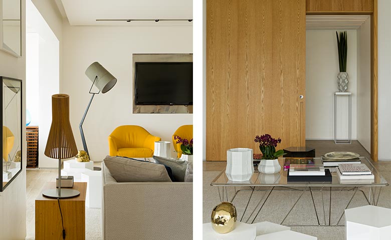 Fresh na medida, apartamento paulista incorpora varanda em espaço iluminado e modernex, com assinatura cheia de vigor – e de design – do classudo Diego Revollo