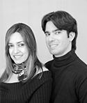 Nadjânia Gomes e Eric Dayan