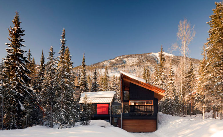 Casa de férias em resort de esqui canadense